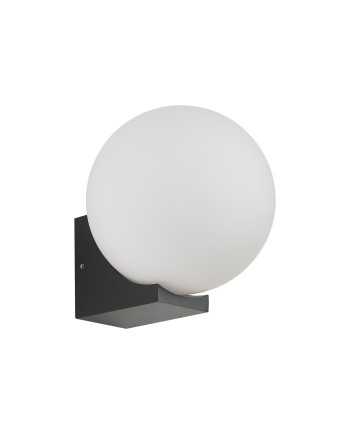 INTERLAKEN * APLIQUE IP54 G9 NEGRO